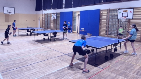 Mikołajkowy Turniej Tenisa Stołowego w Miłakowie